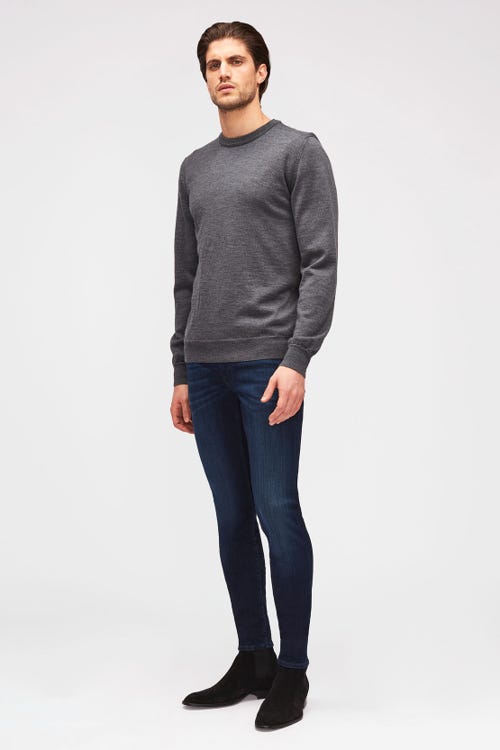 7 For All Mankind - Ronnie Tapered Luxe Performance Plus Deep Blue