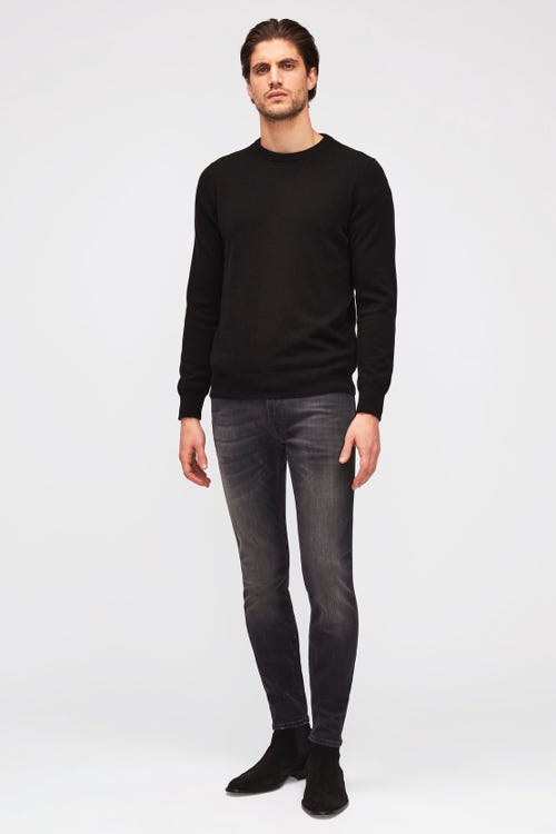 7 For all Mankind - Ronnie Tapered Luxe Performance Plus Washed Black
