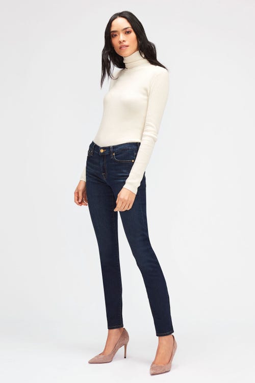7 For All Mankind - The Skinny B(Air) Rinsed Indigo