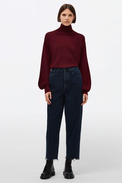 7 For all Mankind - Dylan Drumbeat With Uneven Hem
